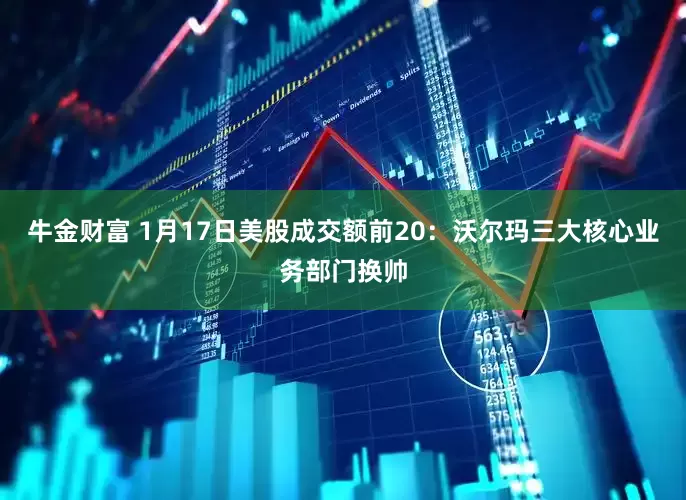 牛金财富 1月17日美股成交额前20：沃尔玛三大核心业务部门换帅